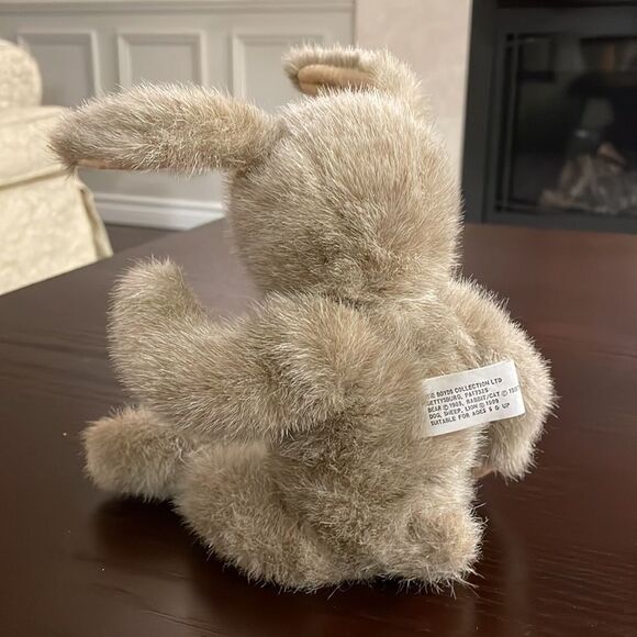Vintage 1987 The Boyds Collection Jointed Bunny Rabbit Bean Bag Plush 13” tall - Picture 5 of 8